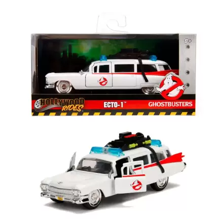 Ghostbusters ECTO-1 kovové auto produktová fotografia