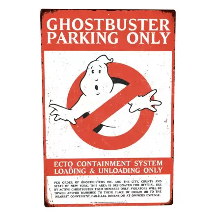 Ghostbusters Metalová Ceduľa Parking produktová fotografia