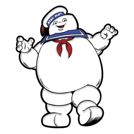 Ghostbusters Smaltovaná pripínacia placka Stay Puft 5 cm produktová fotografia
