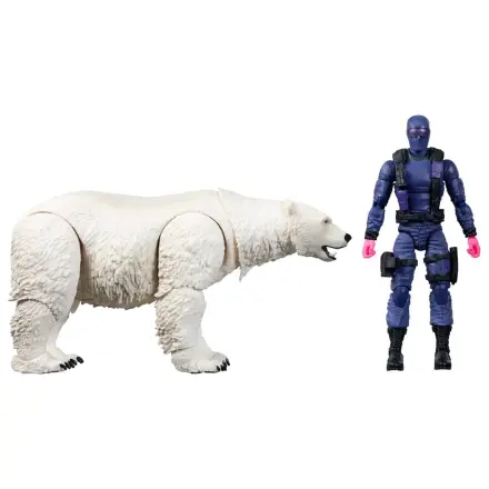 GI Joe Classified Series akčná figúrka Snake Eyes with Polar Bear 15 cm produktová fotografia