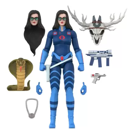 GI Joe Ultimates akčná figúrka Wave 6 Baroness (Dark Blue) 18 cm produktová fotografia