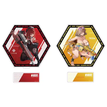 Goddess of Victory: Nikke akrylový stojan PtZ obojstranný Rapi: Red Hood/ Anis: Sparkling Summer 25 cm produktová fotografia