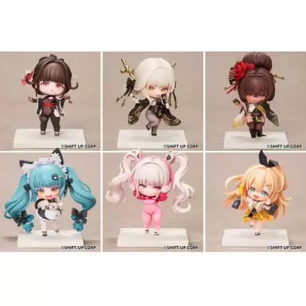 Goddess of Victory: Nikke SAC Series Mini Figúrky 6-os csomag Chibi 10 cm termékfotója