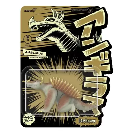 Godzilla 1955 Toho ReAction akčná figúrka Anguirus svietiaca v tme 10 cm produktová fotografia