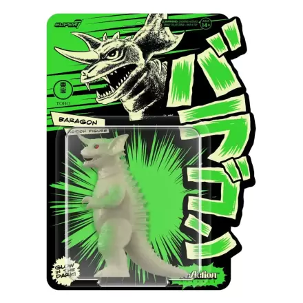 Godzilla Toho ReAction Akčná figúrka Baragon svietiaca v tme 10 cm produktová fotografia