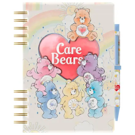 Care Bears A5 zápisník + pero a nálepky produktová fotografia