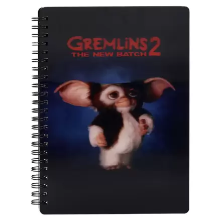 Zápisník Gremlins s 3D efektom Gremlins Black A4 termékfotója