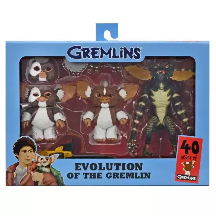 Gremlins Evolution of the Gremlin 40th Anniversary pack 3 figúrky 18 cm termékfotója