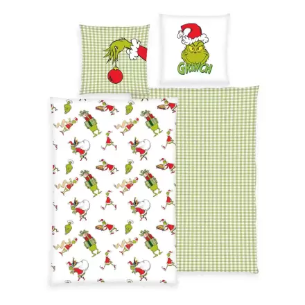 Grinch posteľná bielizeň 135 x 200 cm produktová fotografia