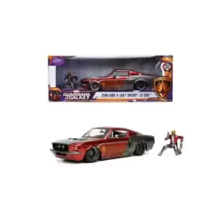 Guardians of the Galaxy Diecast Model 1/24 1967 Ford Mustang Star Lord – Odlívaný model produktová fotografia