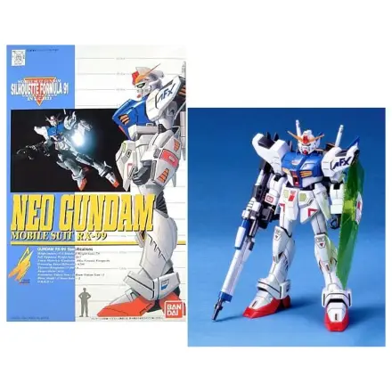 Gundam 1/100 RX-99 Neo Gundam plastikový model produktová fotografia