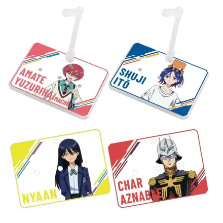 GUNDAM Akčná základňa 7 Priehľadná Farba Mobile Suit GQuuuuuuX Sada nálepiek produktová fotografia