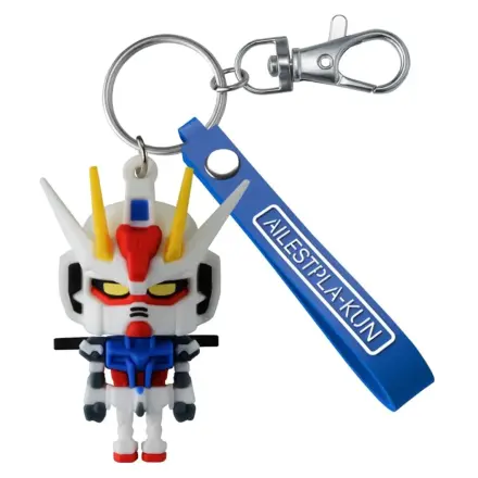 GUNDAM Aile STPLA-KUN 3D Gumová maskot prívesok na kľúče produktová fotografia