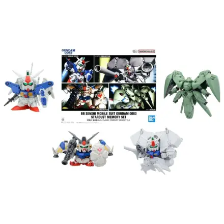 Gundam BB Senshi Mobile Suit Gundam model kit produktová fotografia