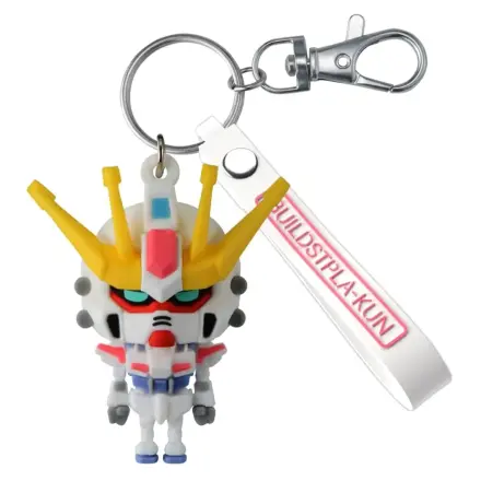 Gundam Build Stpla-kun 3D gumový prívesok na kľúče produktová fotografia