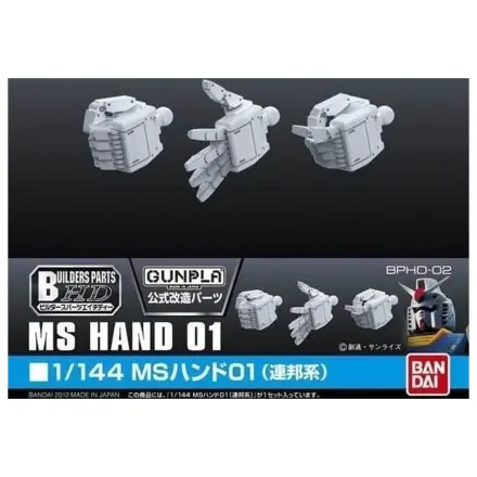 Gundam Builders Part HD 1/144 MS Ruka 01 (E.F.S.F.) Model Stavebnica produktová fotografia