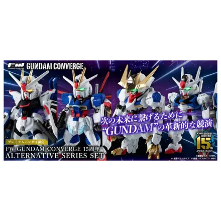 GUNDAM Gundam Converge figúrka 15th Anniversary Alternative 5.5 cm produktová fotografia