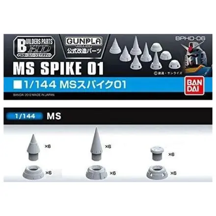 GUNDAM Builders Parts HD 1/144 MS Spike 01 Súprava modelu produktová fotografia