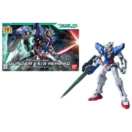 Gundam HG 1/144 00 GN-001RE II Gundam Exia Repair II Model Kit produktová fotografia