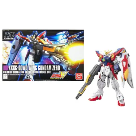 GUNDAM HGAC Wing Gundam Zero model stavebnica produktová fotografia