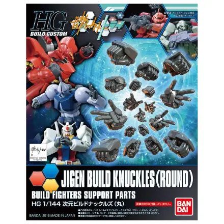 Gundam HGBC 1/144 Jigen Build Knuckles (Round) Model Kit produktová fotografia