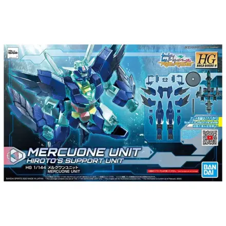 Gundam HGBD:R 1/144 Mercuone Unit Hiroto's Support Model Súprava produktová fotografia