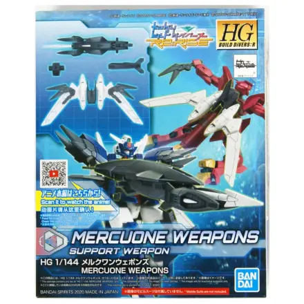 Gundam HGBD:R ACC Mercuone Weapons 1/144 modelová súprava produktová fotografia