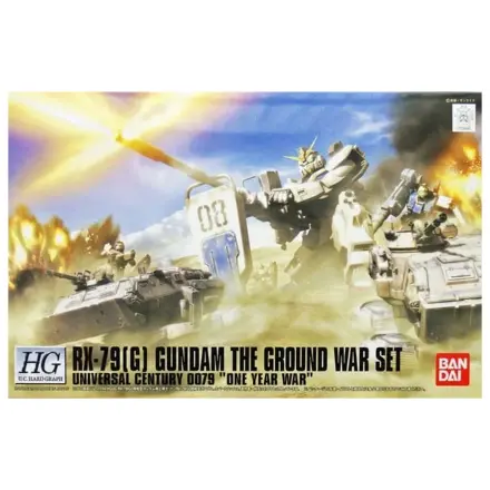 Gundam HGUC 1/144 RX-79(G) Gundam Súprava Pozemnej Vojny produktová fotografia