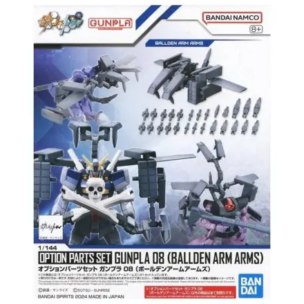GUNDAM Sada voliteľných dielov Gunpla 08 (Ballden Arm Arms) Model Kit produktová fotografia