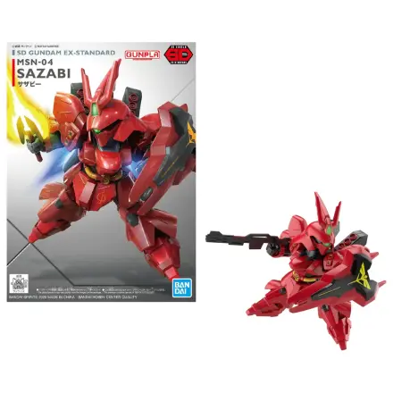 GUNDAM SD EX Standard Sazabi Gundam SD Model Kit produktová fotografia
