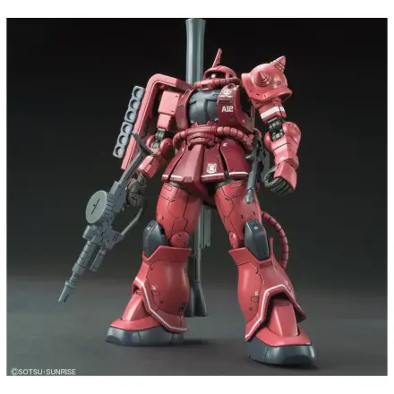 Gundam The Origin MS-06S Zaku II Char Aznable Red Comet Ver. Model stavebnica Maqueta HG 1/144 produktová fotografia