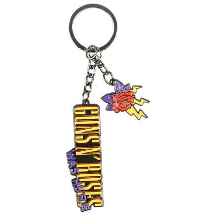 Guns N Roses kľúčenka produktová fotografia