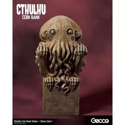 H.P. Lovecraft Cthulhu Mythos Pokladnička socha Cthulhu (Stone Color) 24 cm termékfotója