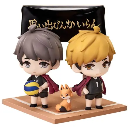 Haikyu!! Qset+ Mini Figúrky Dvojbalenie Atsumu Miya & Osamu Miya 8 cm produktová fotografia