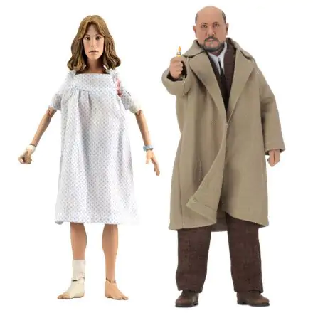 Halloween 2 Retro Action Figure balenie 2 kusov Doctor Loomis & Laurie Strode 20 cm produktová fotografia