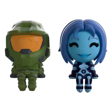 Halo Vinyl Figúrky The Master Chief & Cortana Monitor Buddiez produktová fotografia