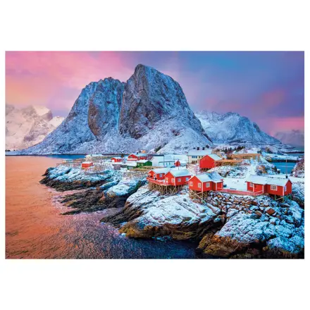 Hamnoy Village puzzle 500 ks produktová fotografia