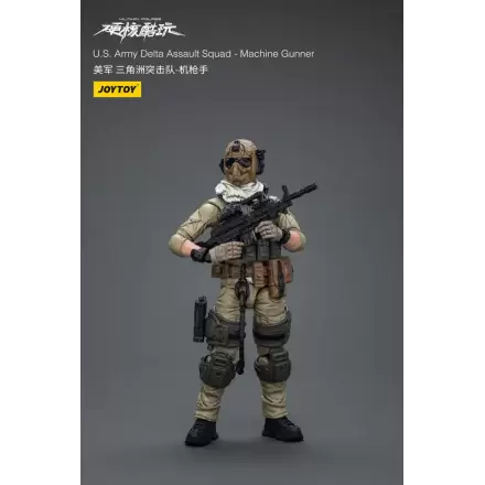 Akčná figúrka Hardcore Coldplay 1/18 U.S. Army Delta Assault Squad Strojový strelec 11 cm termékfotója