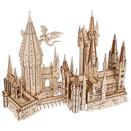 Harry Potter 3D Drevené puzzle Hogwarts Castle produktová fotografia