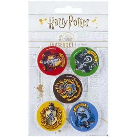 Harry Potter 5-dielna súprava gúm produktová fotografia