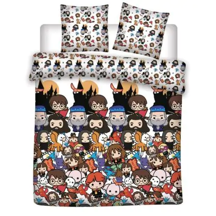 Harry Potter Chibi mikroflísová obliečka na perinu posteľ 135 cm produktová fotografia