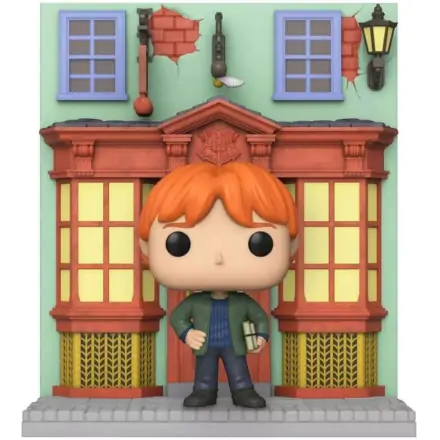 Harry Potter POP! Deluxe Vinylová figúrka Deluxe: HP Diagon Alley- Quidditch Supplies Store w/Ron 9 cm produktová fotografia