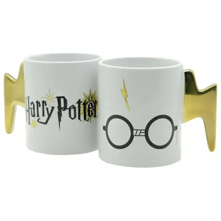 Hrnček Harry Potter Glasses Lightning Handle 460 ml produktová fotografia