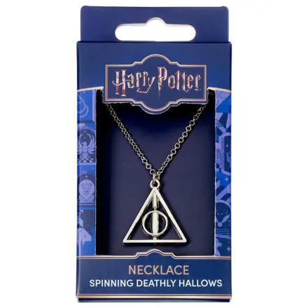 Harry Potter Deathly Hallows otáčavý náhrdelník produktová fotografia