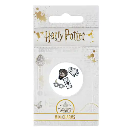 Harry Potter Mini-Charm Set 4-Pack Harry (Silver plated) produktová fotografia