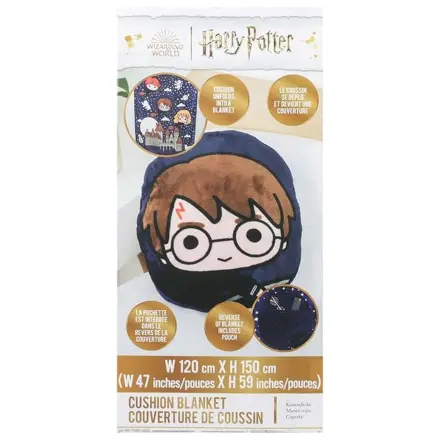 Harry Potter Hogwarts 2 v 1 deka a vankúš produktová fotografia