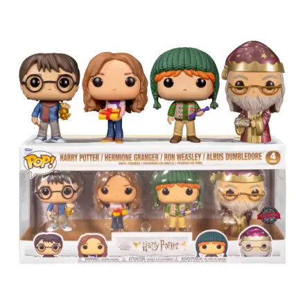 Harry Potter POP! Movies vinylová figúrka - 4-balenie Holiday 9 cm produktová fotografia