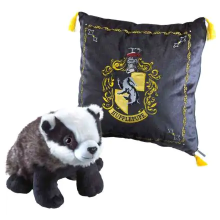 Harry Potter dekoratívna vankúš s plyšovou figúrkou Hufflepuff 40 cm termékfotója