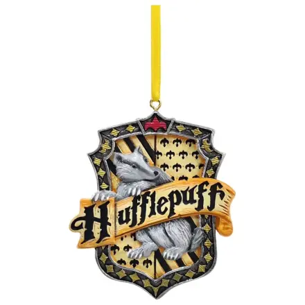 Harry Potter Hufflepuff vianočná ozdoba na stromček 8cm produktová fotografia