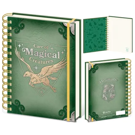 Harry Potter Magical Creatures A5 špirálový zápisník produktová fotografia